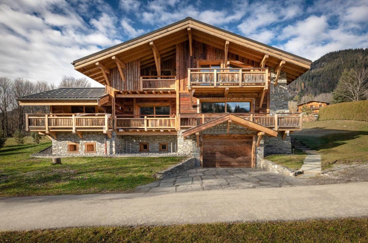 Chalet Le Prariand - Megève Eksteriør bilde