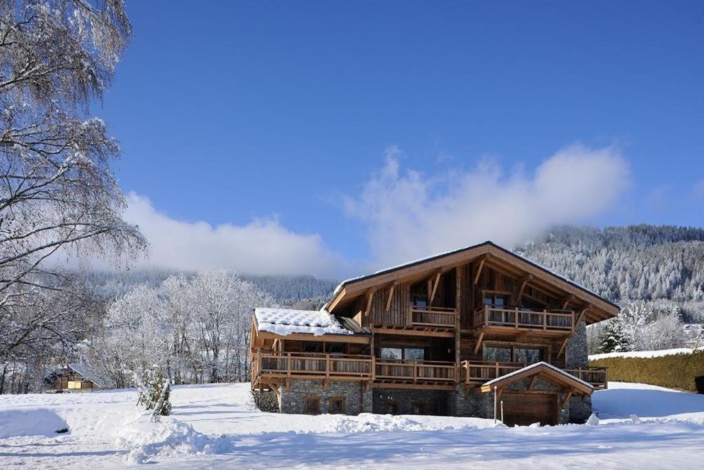 Chalet Le Prariand - Megève Eksteriør bilde